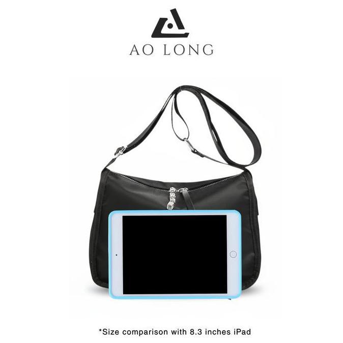 Alyee- Selempang Daliya 8944-1 # Tas Selempang Wanita - Slingbag Terbaru Cewek Berbahan Parasut Prem