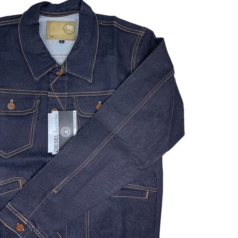 HEMAT Jacket Jeans Pria Reguler Original DIESEL Stretch- Jaket Jeans Diesel