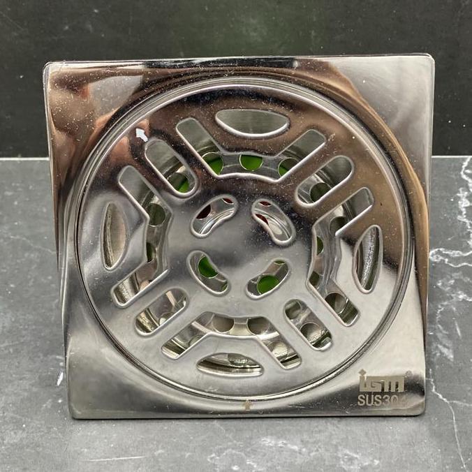 Floor Drain Kamar Mandi Stainless Anti Bau