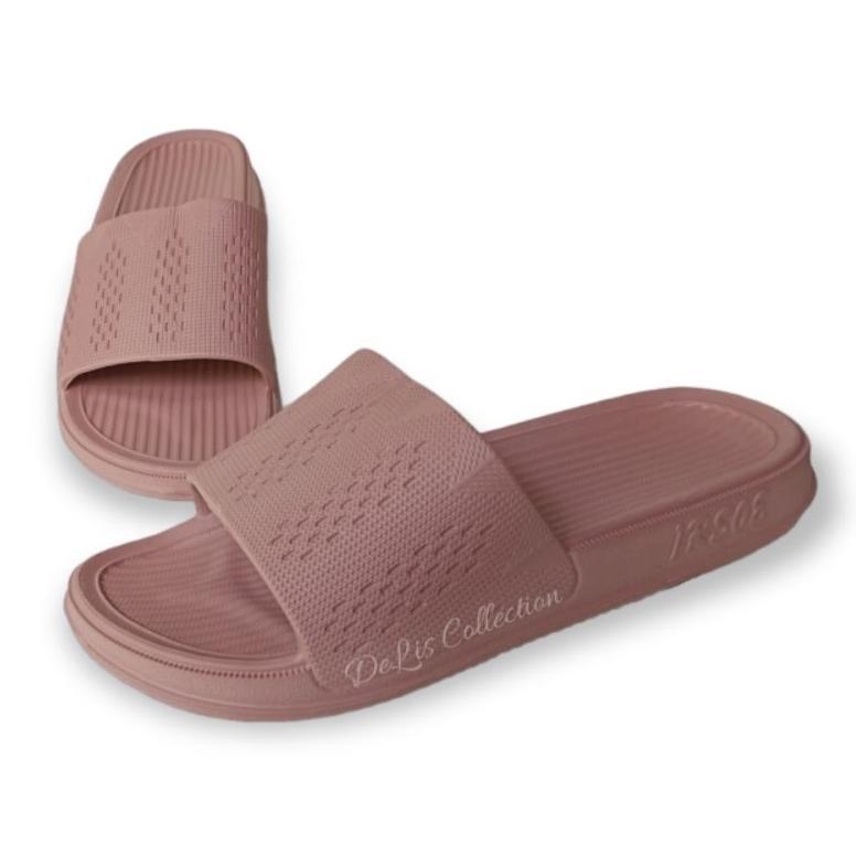 DISKON SANDAL SELOP WANITA POLOS | IRSOE SELOP POLOS CEWE | SANDAL KARET SELOP