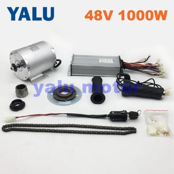 Terlaris Motor Listrik Bldc 1000W Dinamo Brushless 1Kw 48V Mini Jeep Gokart Atv