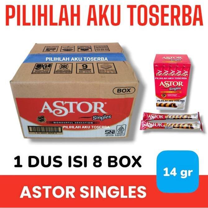Astor Single Astor Singles - ( HARGA 1 DUS ISI 8 BOX )