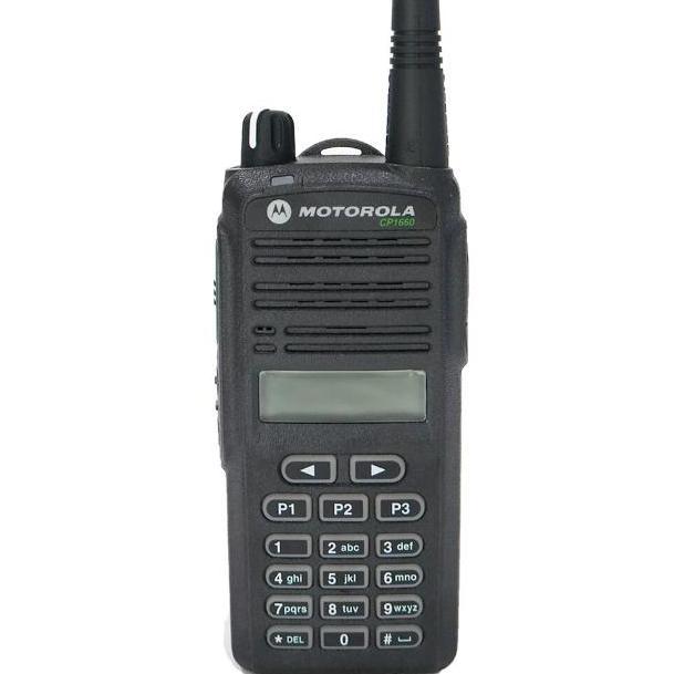 Terlaris Motorola Ht Cp1660 Vhf 136-174 Mhz Walkie Talkie 99 Channel 5 Watt Dengan Dock Charger & An