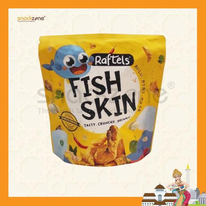 Fish Skin Raftels / Keripik Kulit Ikan