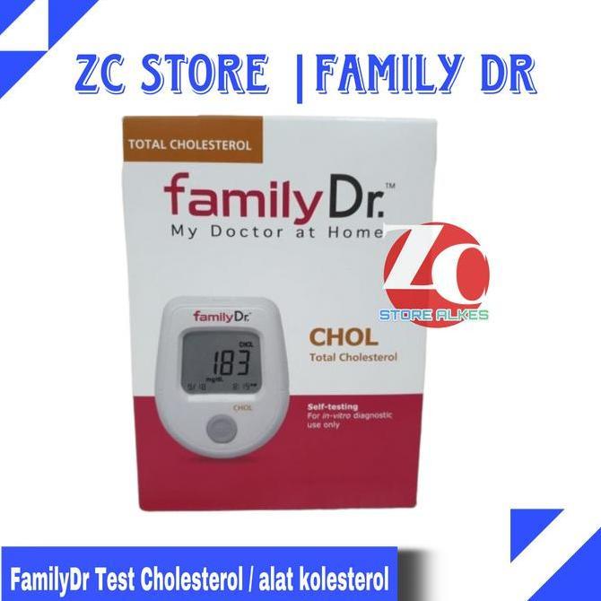 FamilyDr Test Cholesterol / alat kolesterol / stip kolesterol
