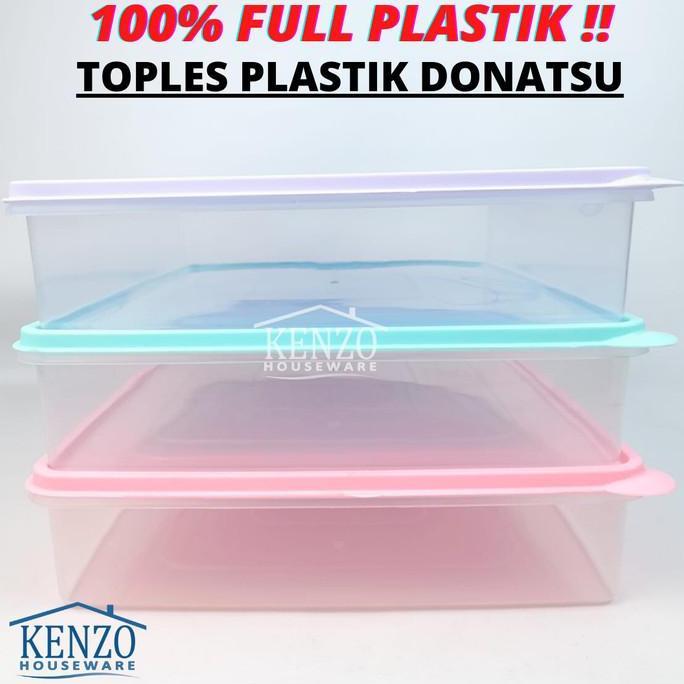Toples Wadah Tempat Donat Plastik Kue Donat Serbaguna SHINPO JUMBO