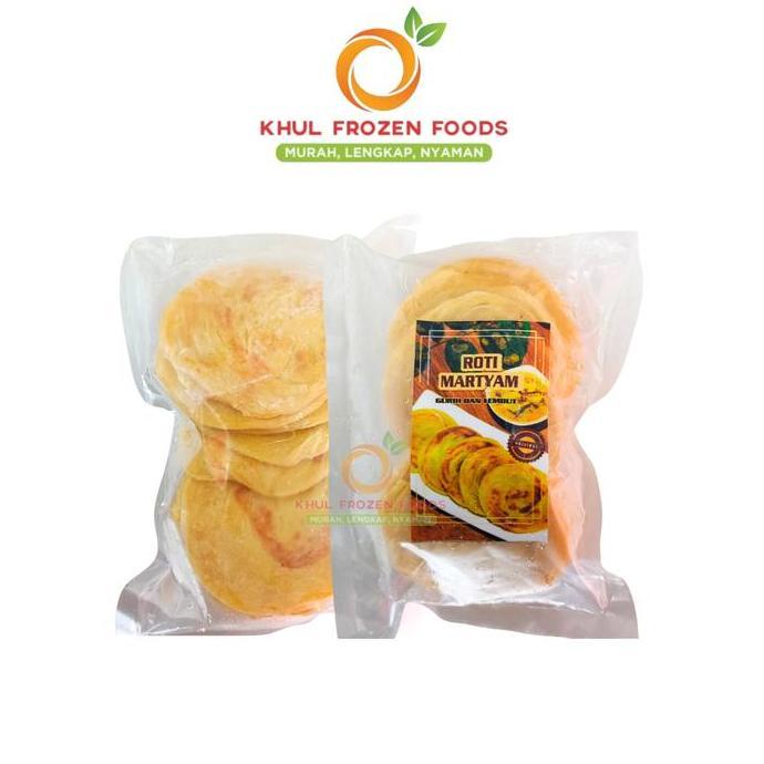 Roti Maryam isi 10 385gr / Roti maryam frozen / Roti maryam / Roti / Roti frozen / Roti Canai