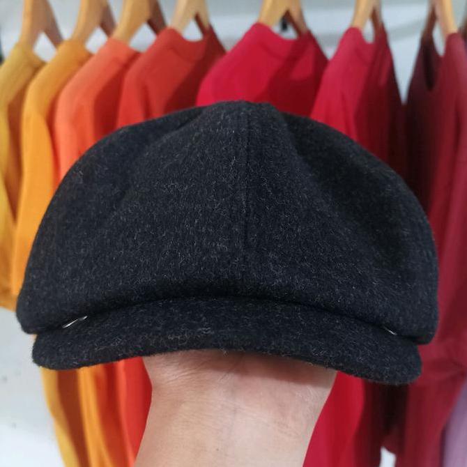 Caps- Topi Newsboy Klasik Untuk Pria Dan Wanita - Cap