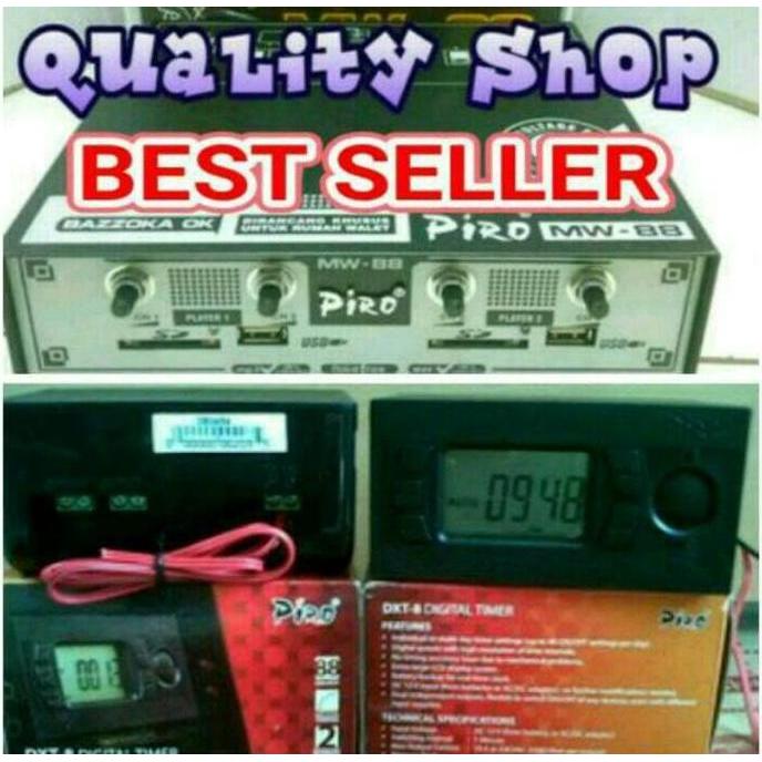 TERMURAH - piro mw-88 + Timer digital piro
