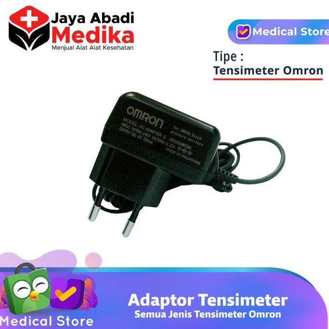 carger tensimeter omron adaptor tensimeter omron original aseli omron