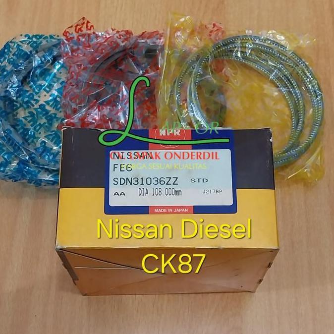 Terlaris, Ring Piston Seher Fe6 Nissan Ck87 12040-Z5603