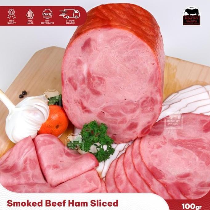 Smoked Beef Ham Daging Sapi Iris Asap 100gr