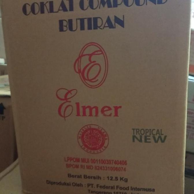 coklat butir elmer 12,5kg