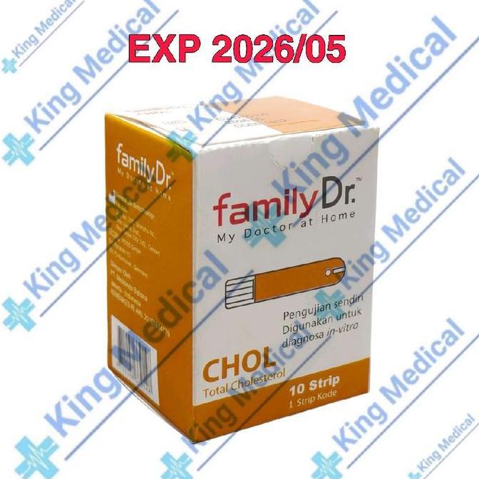 Strip FamilyDr Family Dr Cholesterol/Kolesterol