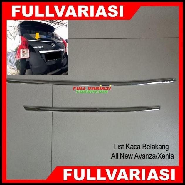 BEST DEAL LIST KACA BELAKANG AVANZA/XENIA/VELOZ LIS CHROME 