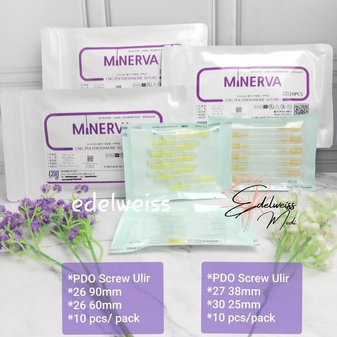 MINERVA TANAM BENANG COLLAGEN. PDO SCREW ULIR.
