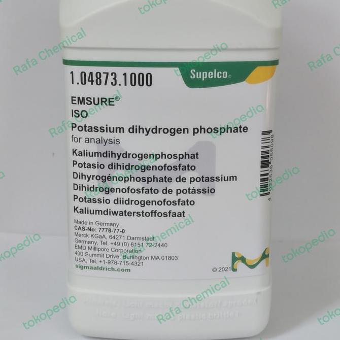 TERLARIS - Potassium dihydrogen Phosphate Merck | 1.04873.1000 | KH2PO4