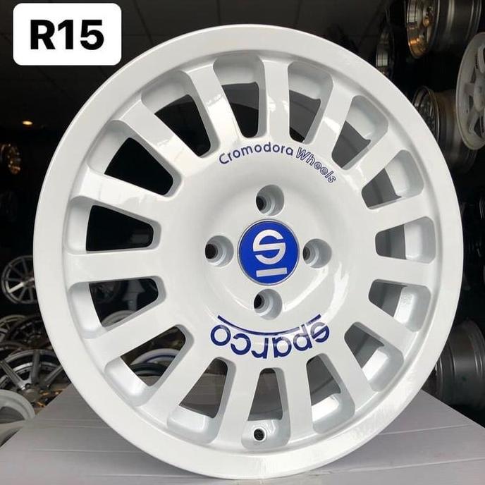 velg SPARCO COROMODORA RING 15 RALLY PCD 5X114,3 & 4X100