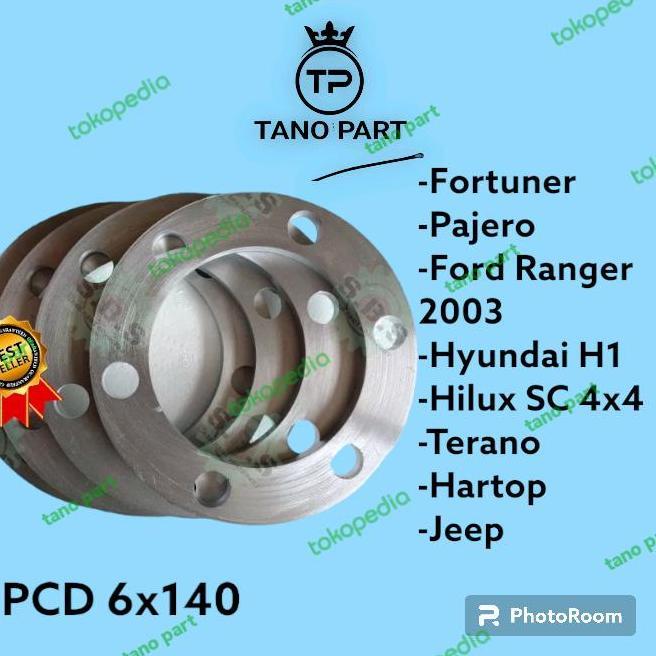 Spicer Velg Mobil Spacer Lubang 6 Mobil Ford Everest New Panther