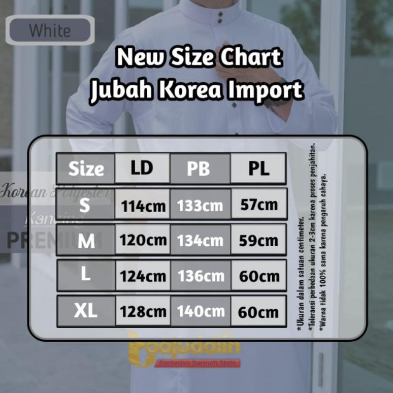 new deals jubah gamis pria dewasa polyster korea style saudi import kancing premium exclusive polyes