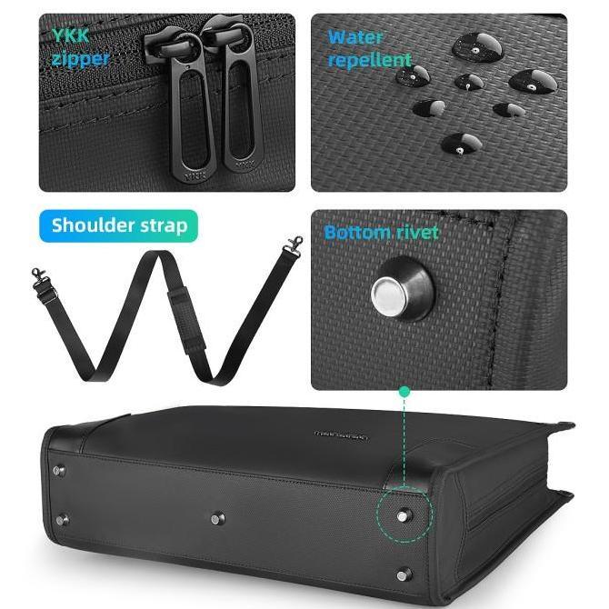 MARK RYDEN MR8003 Tas Jinjing Kantor Kerja Laptop 15.6 Inch Business