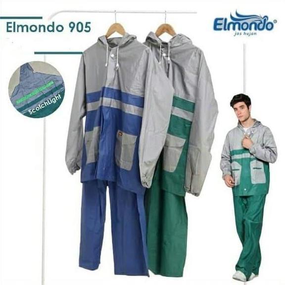 LA188 }} Jas Hujan Elmondo 905/Mantel Hujan Elmondo 905/Raincoat Elmondo 905/Jas Hujan Setelan Baju 