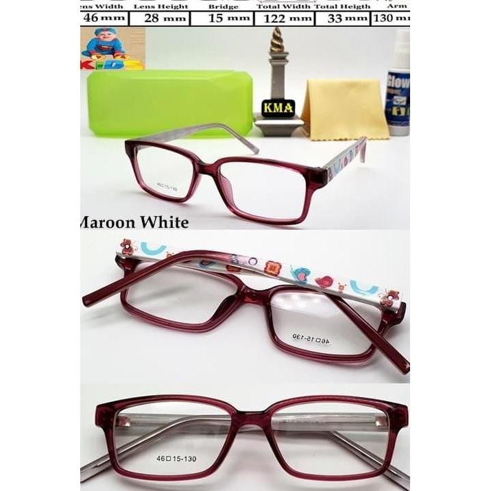 LA184 >> kacamata anak minus frame kacamata anak anak frame kids trendy minus 8