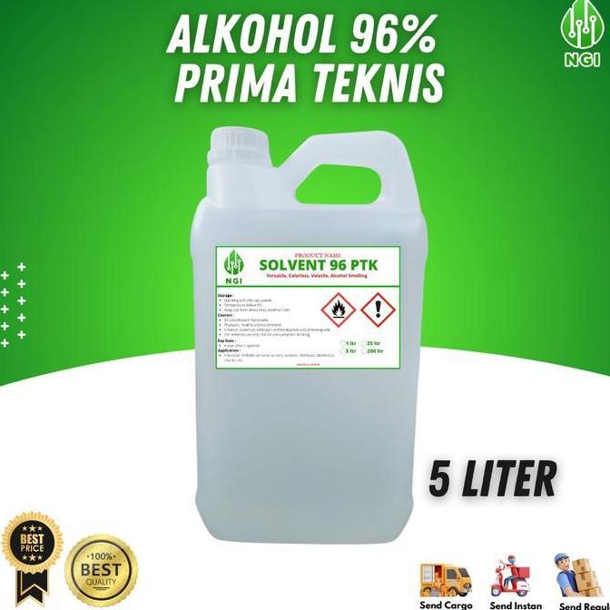 alkohol 96 Prima teknis 5 liter