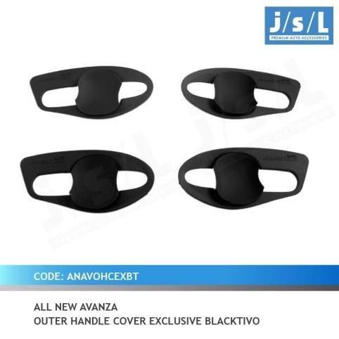 TERBARU - Outer handle mangkok pegangan pintu hitam AVANZA VELOZ 2014 - 2018