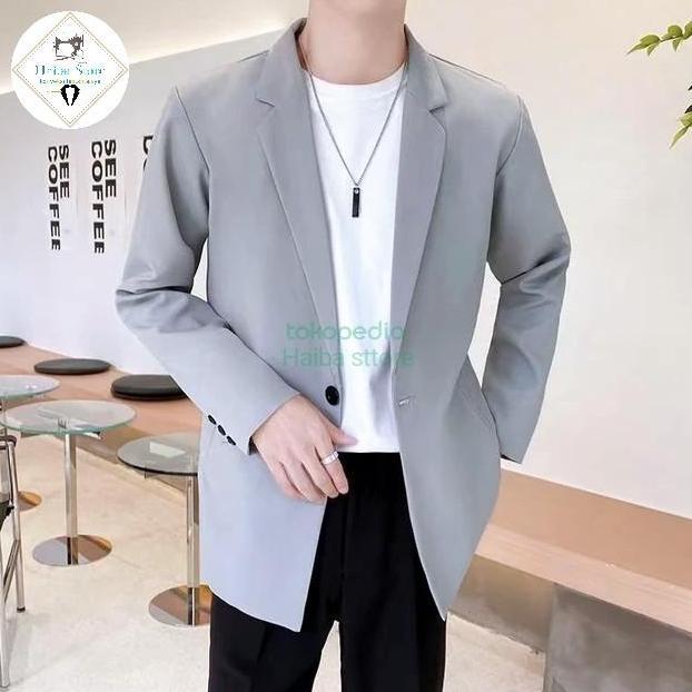 [NEW ARRIVAL] / jas pria korea stayle/blazer pria terbaru / jaket pria /jas kerja pria