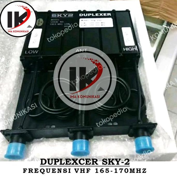 TERMURAH - DUPLEXER SKY2 VHF Free Tuning