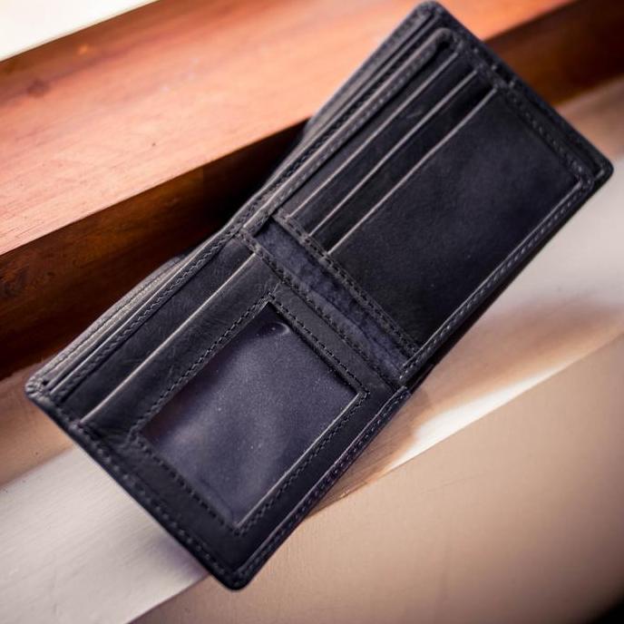 BUCINI Kona Leather Wallet - Dompet Kulit Pria