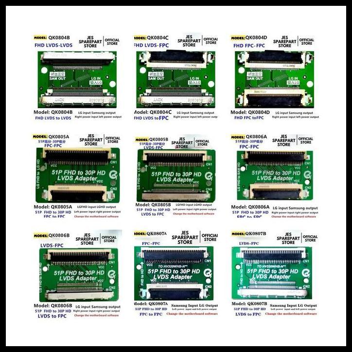 HOT DEAL CONVERTER LVDS FHD LG TO HD LG 
