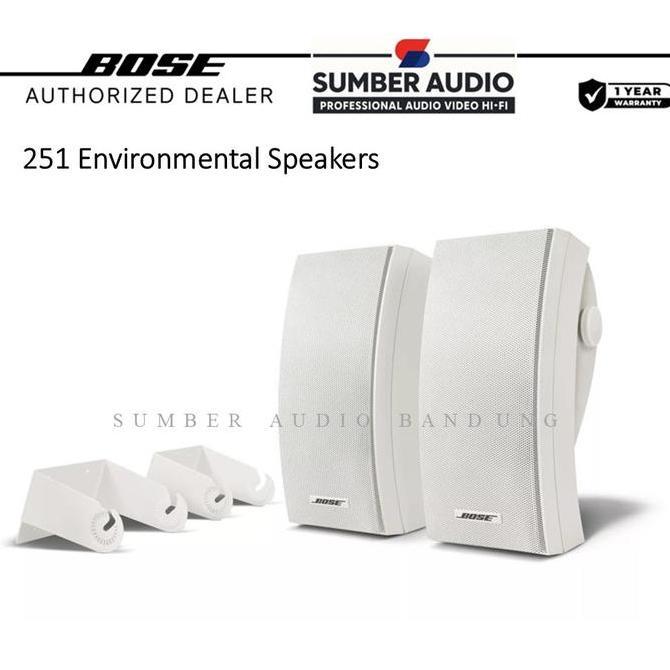 Bose 251 Environmental In Ceiling Outdoor Stereo Sound Speakers System, Bose Wall Speaker Bose Speak