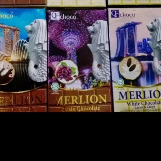 COKLAT BAR MERLION QFCHOCO 140GR