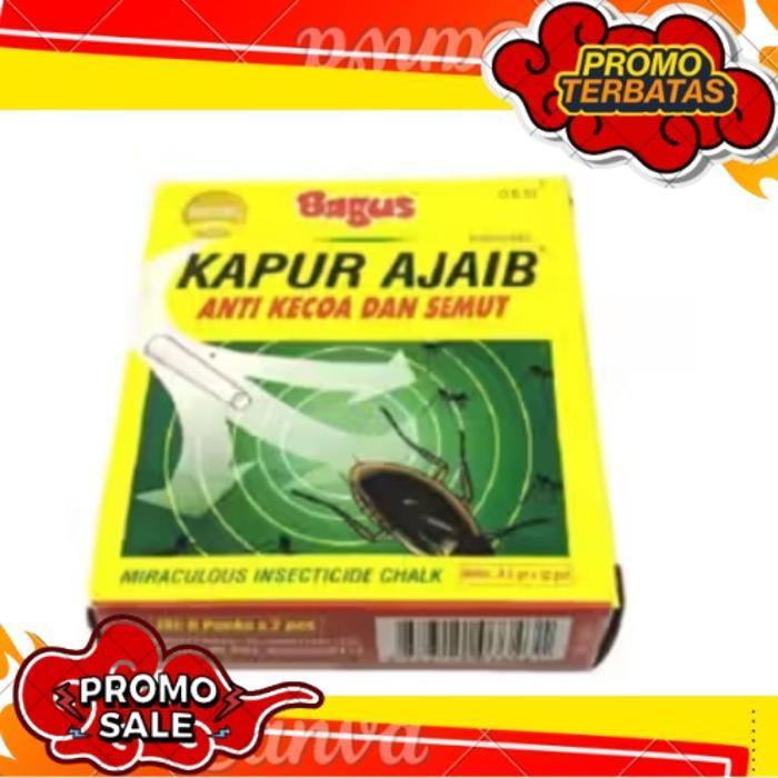 Flash Sale Kapur Ajaib  / 1Pak Isi 6Kotak 12Batang Kapur Semut Kapur Bagus