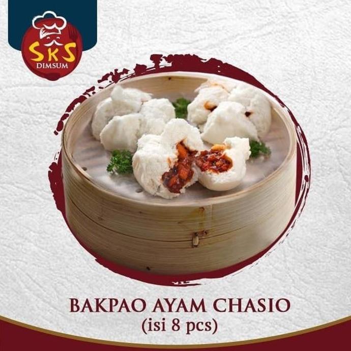 Bakpao Ayam Chasio Pao Chicken Chasiu Bumbu Merah Dimsum SKS Kitchen (Grup D*ck K**g ) Halal Somay