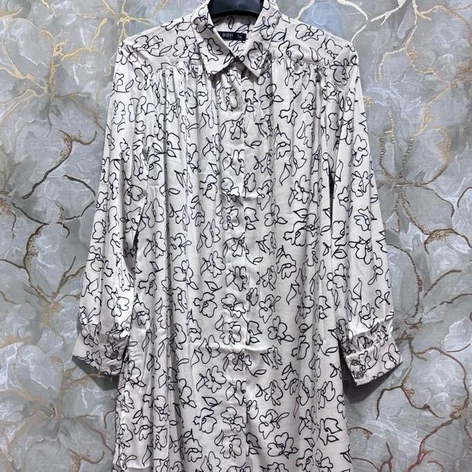 Tunik Alimo sutra silk premium