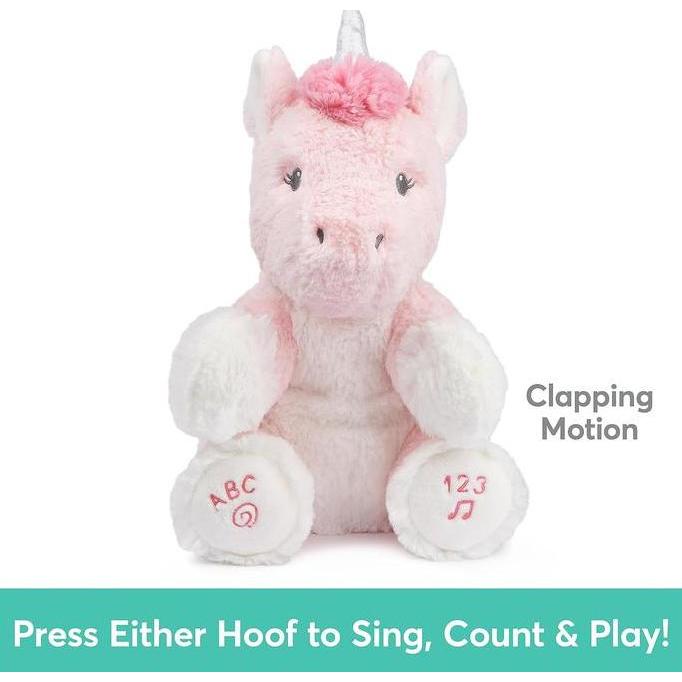 GUND - ORIGINAL Animated Alora Unicorn ABC 123 (TERBAIK) (TERBARU) (TERMURAH)