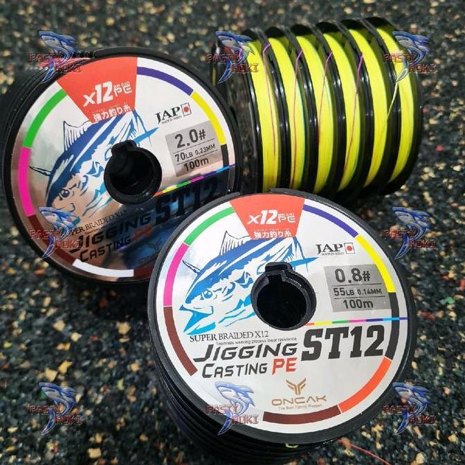 Senar Pancing PE Oncak Super Braided x12 / Pe kuat / Tali Pe (TERBAIK) (TERBARU) (TERMURAH)
