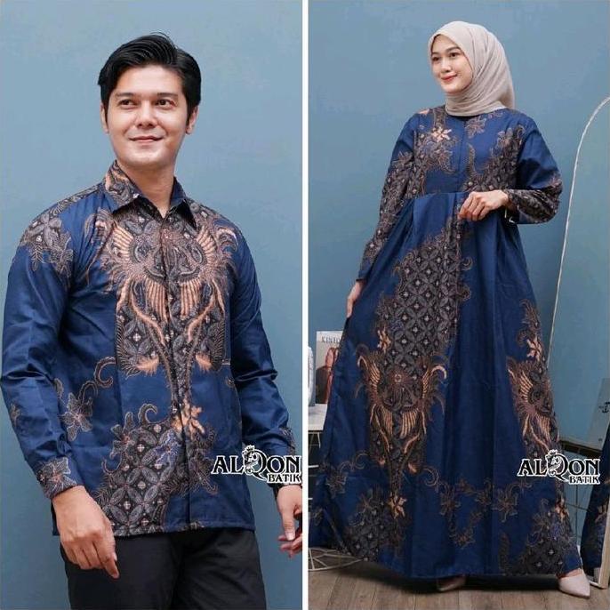 Baju Lebaran Couple Gamis Couple Suami Istri Sarimbit Lebaran 2026