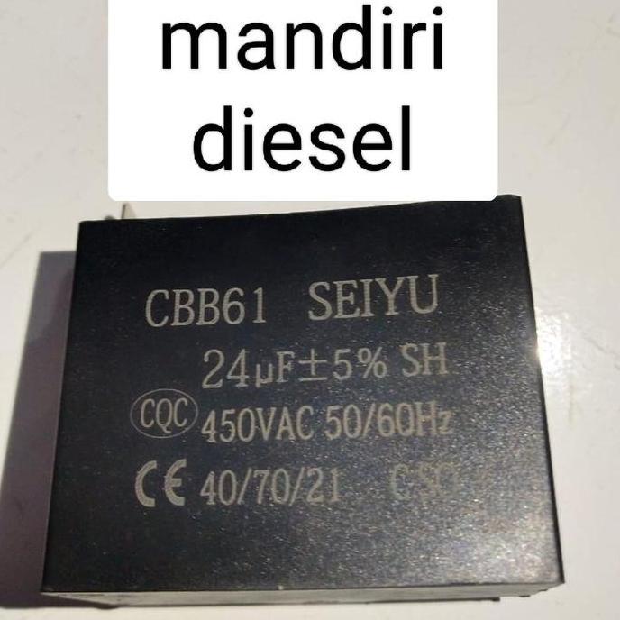 Kapasitor 24 uf mesin genset capacitor genset TERMURAH