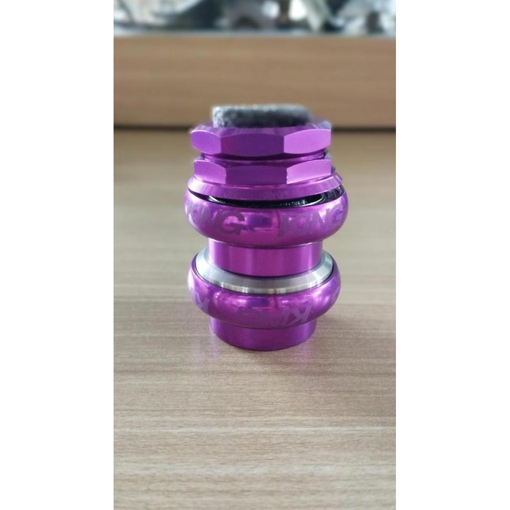 Aksesoris sepeda Headset Chris King Gripnut - Violet