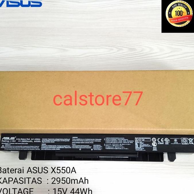 TERBARU - Baterai Laptop Asus A41-X550 A41-X550A Original