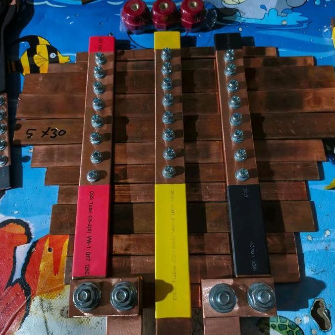 BUSBAR 630 RST PANJANG 35CM UNTUK MCCB 400A/500A