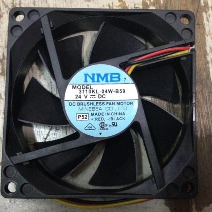 TERMURAH - Fan NMB 3110KL-04W-B59 8cm 24VDC