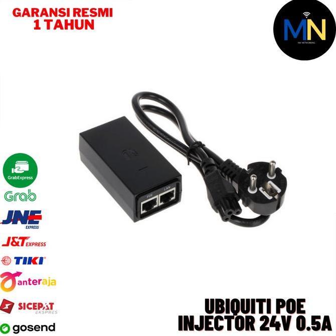 DE67 - Ubiquiti Poe Injector 24V 0.5A Adapter