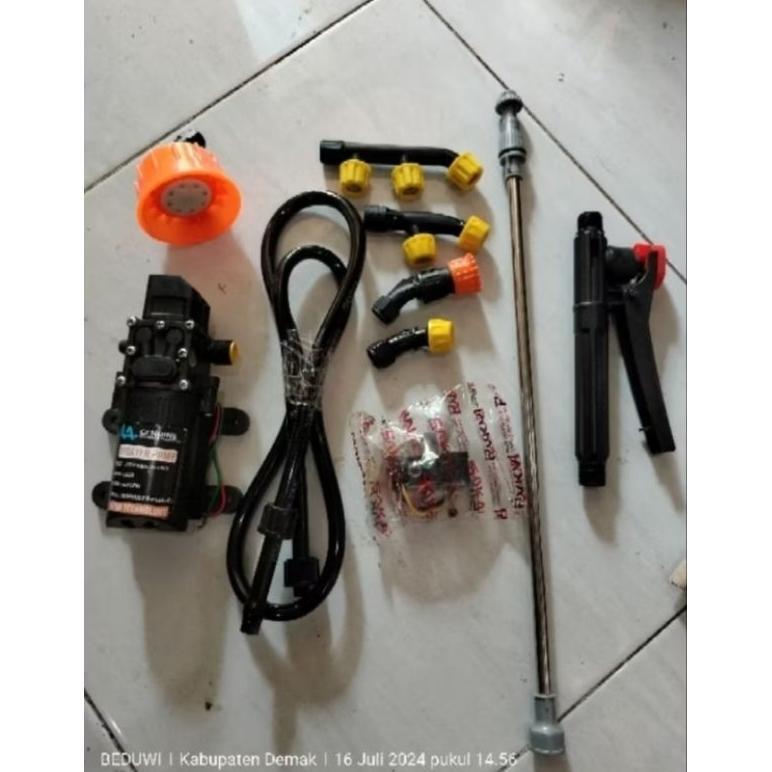Bisa Cod Paket Hemat Sprayer Elektrik Lengkap Dinamo Cba ,,