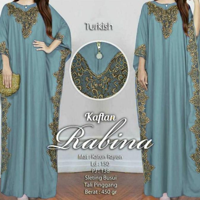 THABISHOP / RABINA KAFTAN / MC / GAMIS / BAJU MUSLIM / KAFTAN WANITA / BAJU MUSLIM WANITA / KAFTAN /