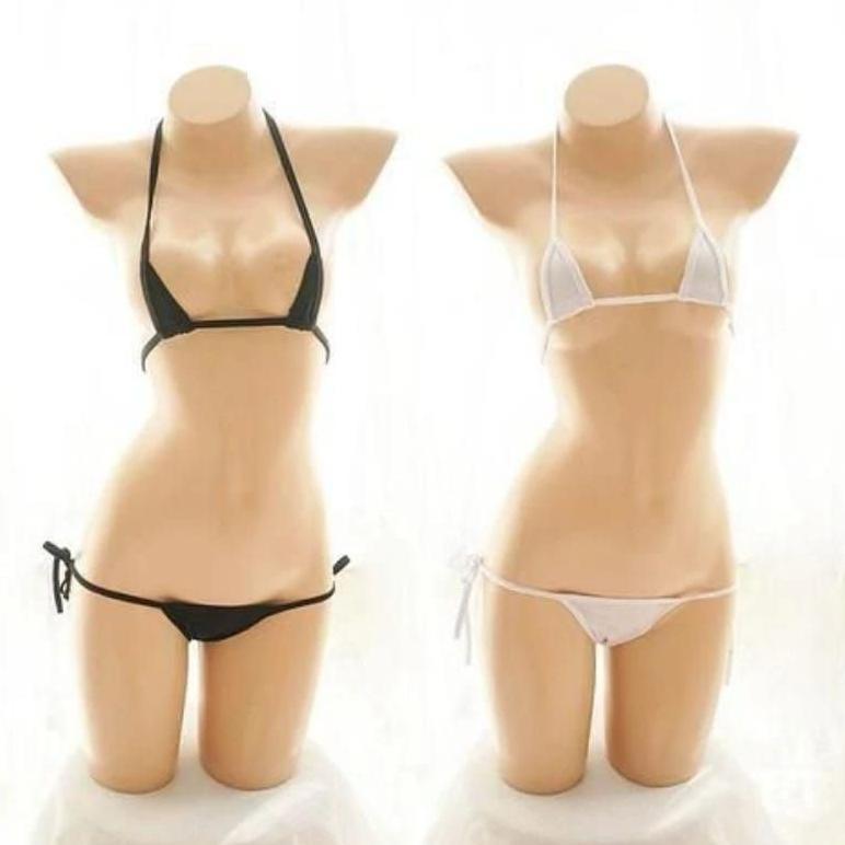 BEST SALE ONE SET model BIKINI MINI tali sexy lingerie hot baju dinas pakaian dalam dalaman wanita g